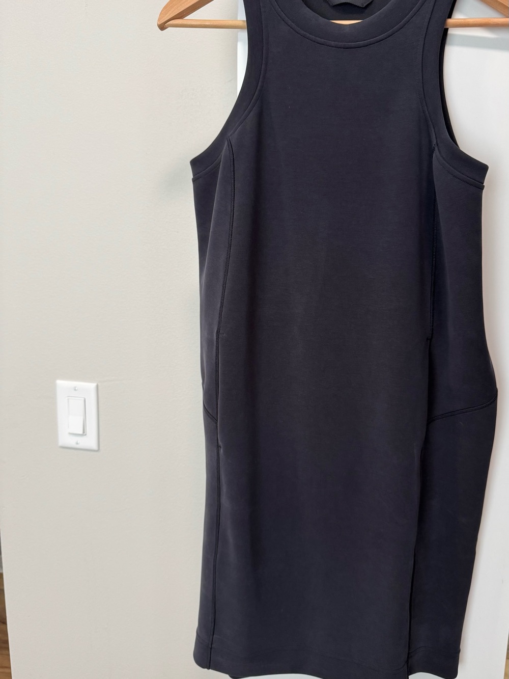 lululemon athletica Charcoal Sleeveless Tank Mini Dress